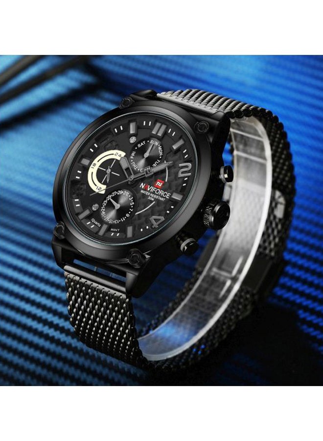NAVIFORCE - men Water Resistant Analog Wrist Watch J1386GY - Image 1