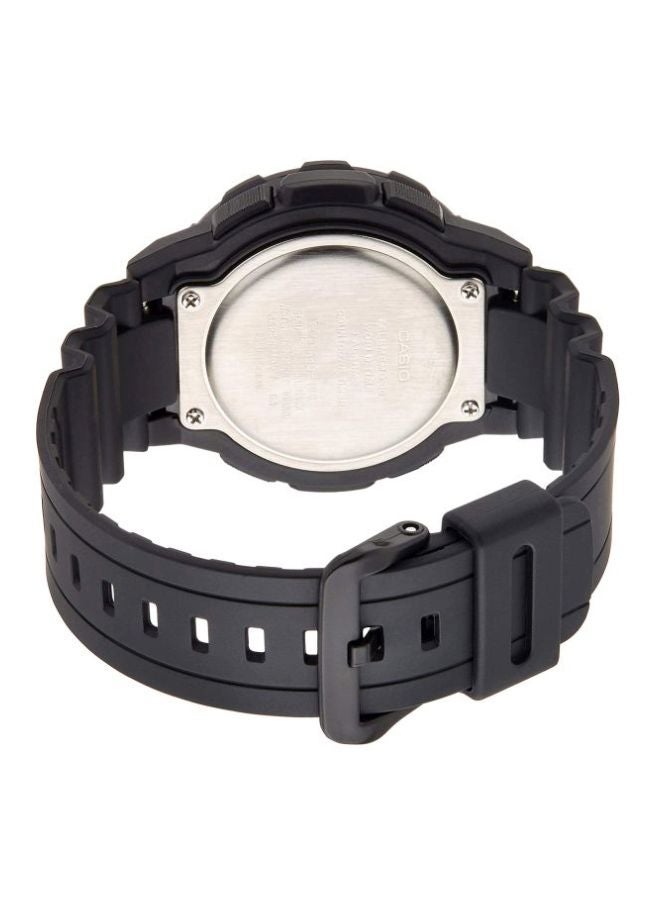 CASIO Men's Water Resistant Analog & Digital Watch AEQ-100W-1AVDF - 53 mm - Black  - Image 2
