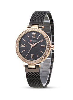 women Water Resistant Analog Wrist Watch 9011 - 30 mm -Black - v1594979019/N14557328A_4