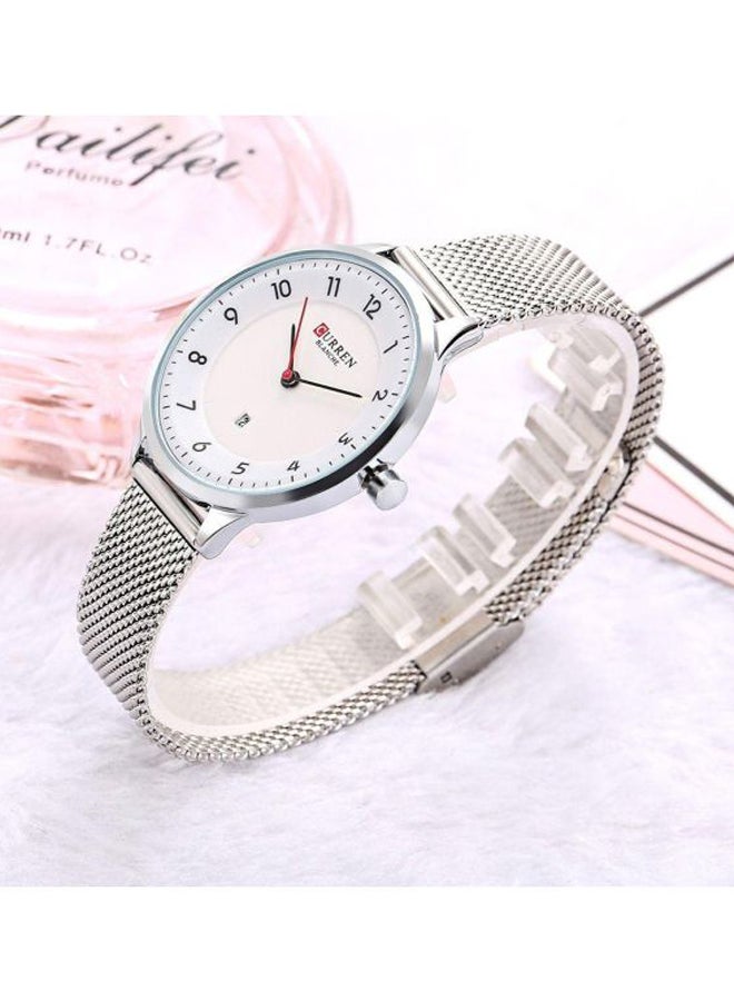 CURREN - Women's Metal Analog Watch 9035 - 34 mm - Silver - Image 1