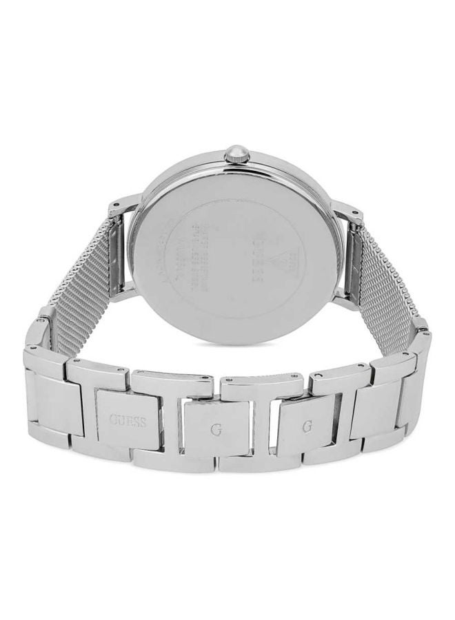 جس ساعة يد بعقارب وسوار من الستانليس ستيل طراز W1155L1 women - Image 2