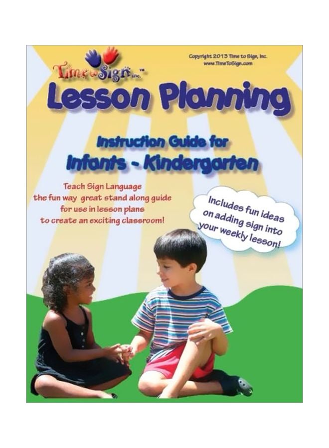 Lesson Planning : Instruction Guide For Infant - Kindergarten paperback english - 11-Nov-13 