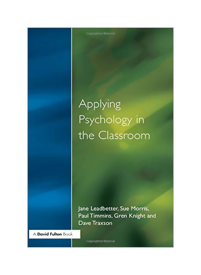 Applying Psychology In The Classroom Paperback English by Jane Leadbetter - 01-Jun-99 