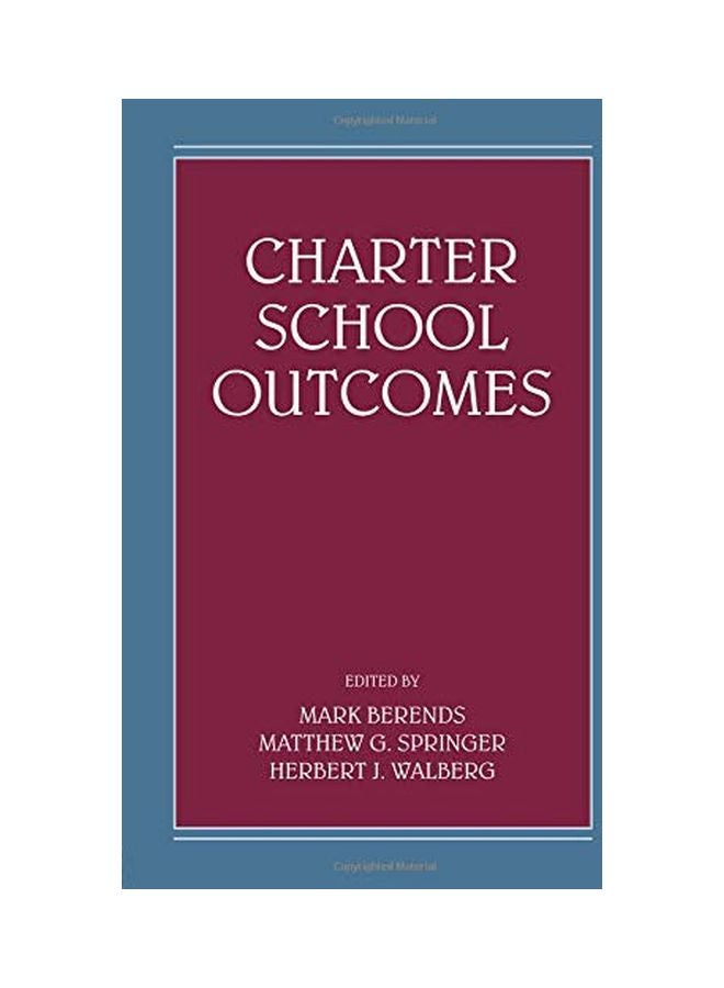 Charter School Outcomes paperback english - 24 Aug 2007 