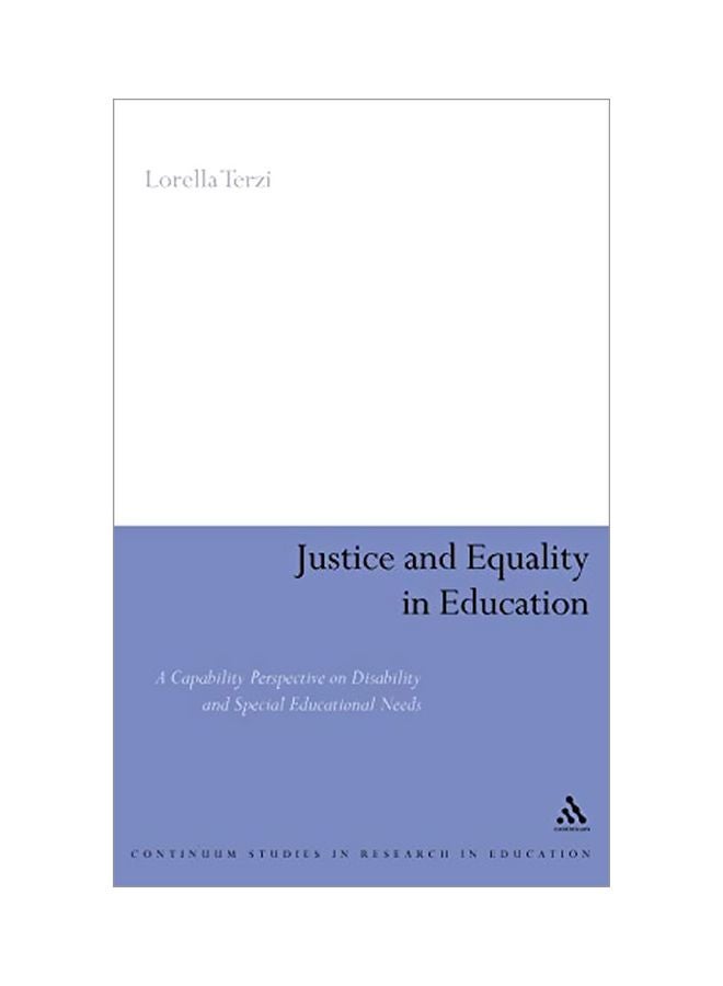 Justice And Equality In Education: A Capability Perspective On Disability And Special Educational Needs hardcover english - 14 May 2008 