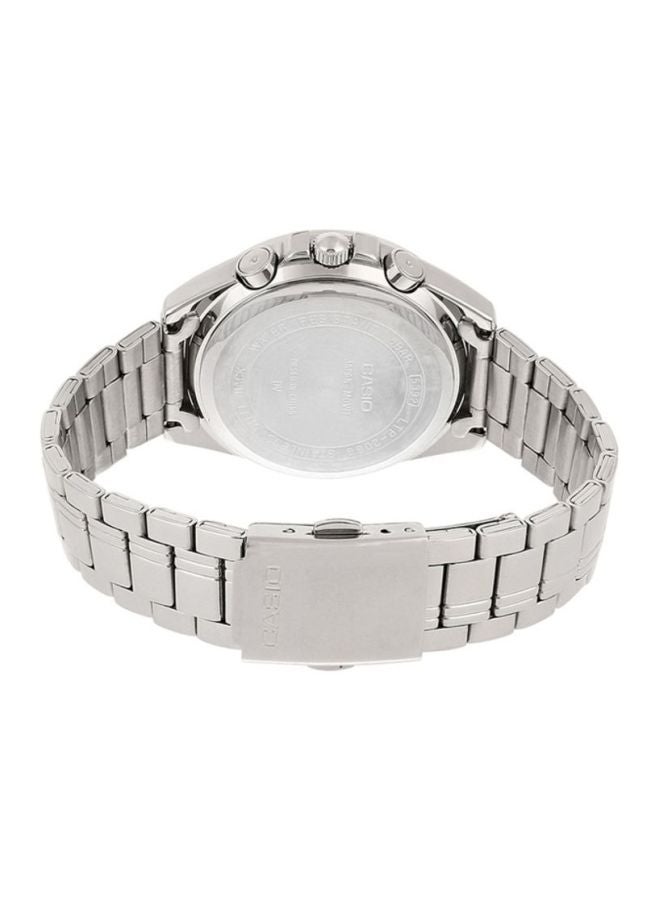 CASIO Women's Enticer Analog Watch LTP-2086D-1AVDF - 44 mm - Silver - Image 2