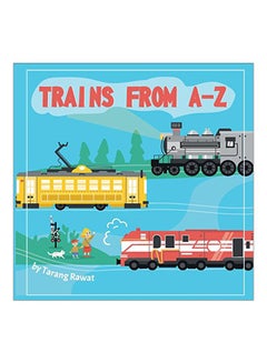 Trains From A-Z paperback english - 12 Mar 2018 