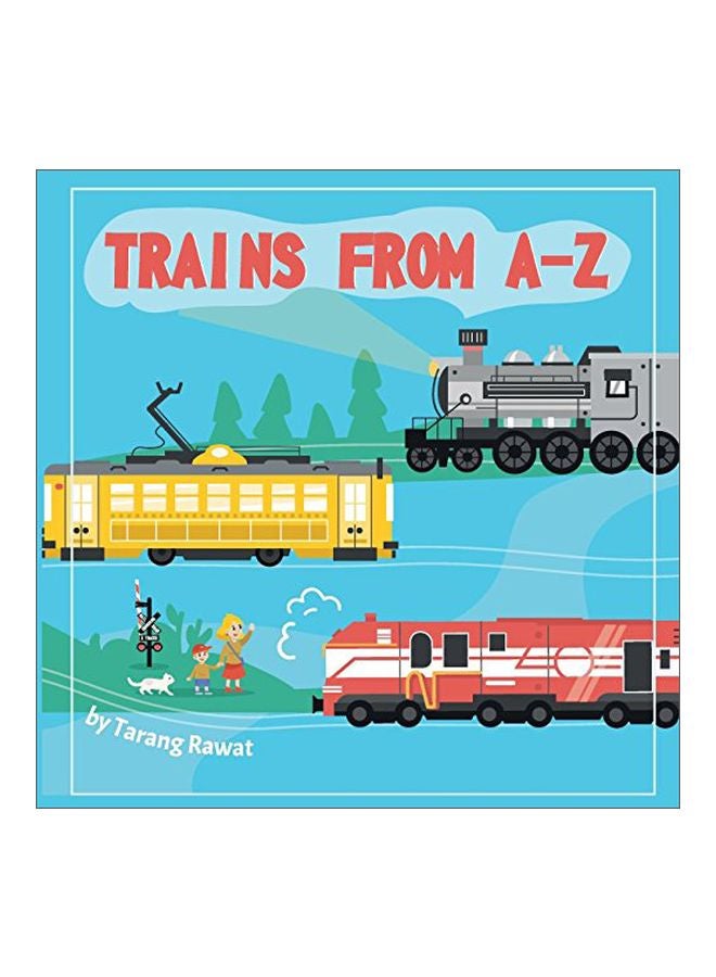 Trains From A-Z paperback english - 12 Mar 2018 