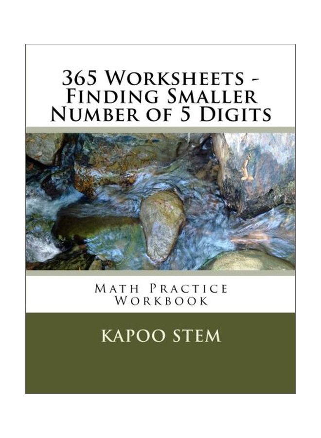 null - 365 Worksheets - Finding Smaller Number Of 5 Digits: Math Practice Workbook paperback english - 11 May 2015 - Image 1