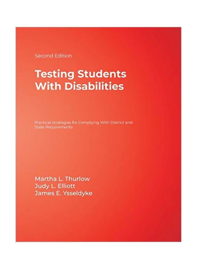Testing Students With Disabilities paperback english - 14 Jan 2003