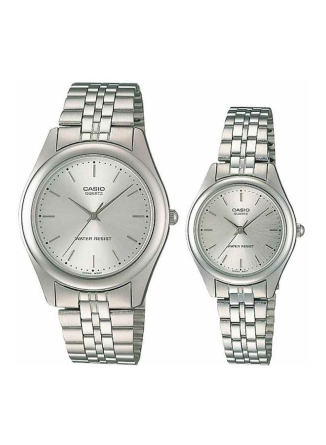 CASIO Men's Enticer Analog Watch Set MTP/LTP-1129A-7A  - Image 1