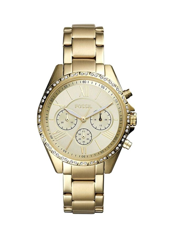 FOSSIL Women's Modern Courier Chronograph Watch bq3378  - Image 1