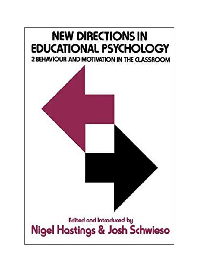 New Directions In Educational Psychology paperback english - 01 Dec 1987