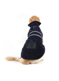 Winter Coat With Reflective Belt Navy Blue XXL - v1594983174/N13246880A_6