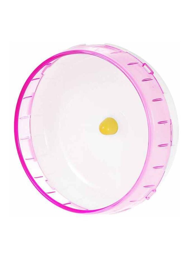 ANSELF Hamster Mice Gerbil Rat Exercise Wheel Pink/White - Image 2