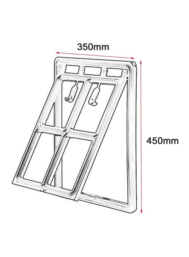 OUTAD Automatic Magnetic Dog Gate Black - Image 2