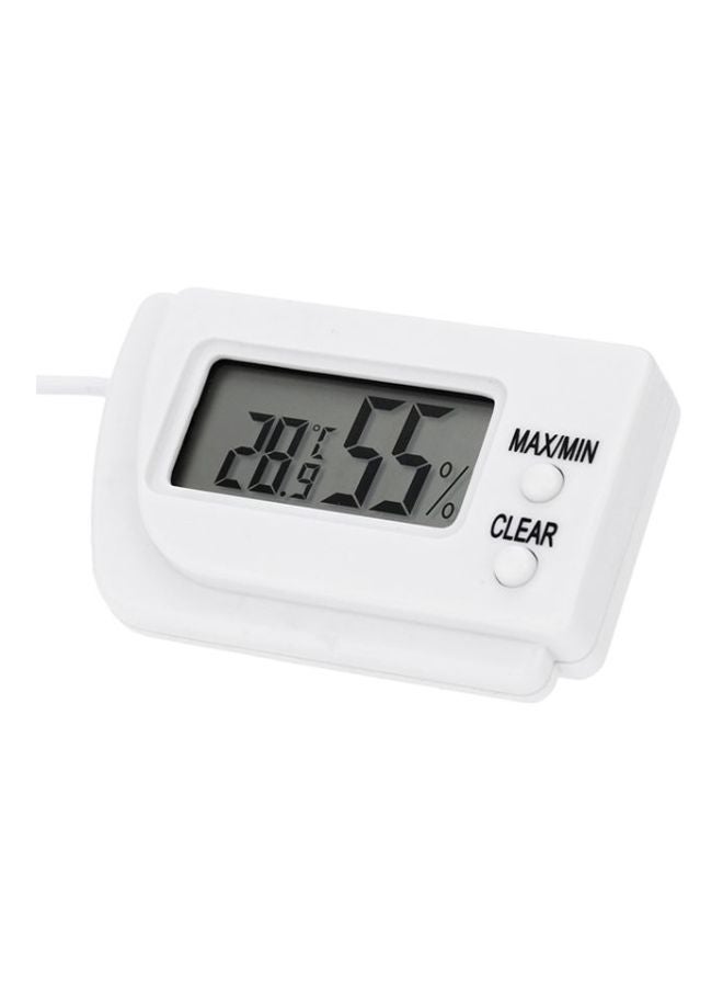 ANSELF Digital Temperature And Humidity Pet Thermometer White - Image 3