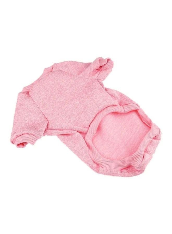 أوتاد كنزة صوفية الحيوانات الأليفة مقنعين وردي S - Image 2