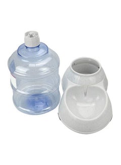 OUTAD Automatic Water And Food Feeder Dispenser White  - Image 2