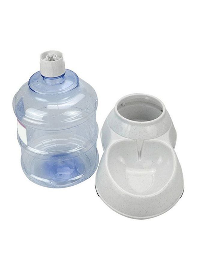 OUTAD Automatic Water And Food Feeder Dispenser White  - Image 2