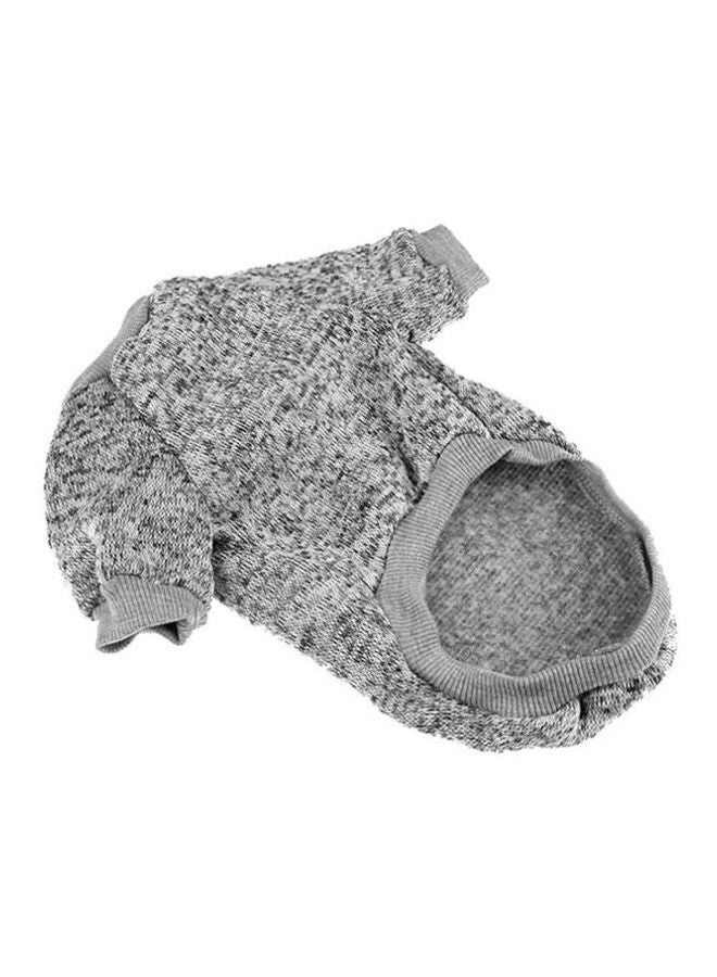 أوتاد سترة كاجوال شتوية بغطاء للرأس رمادي S - Image 2