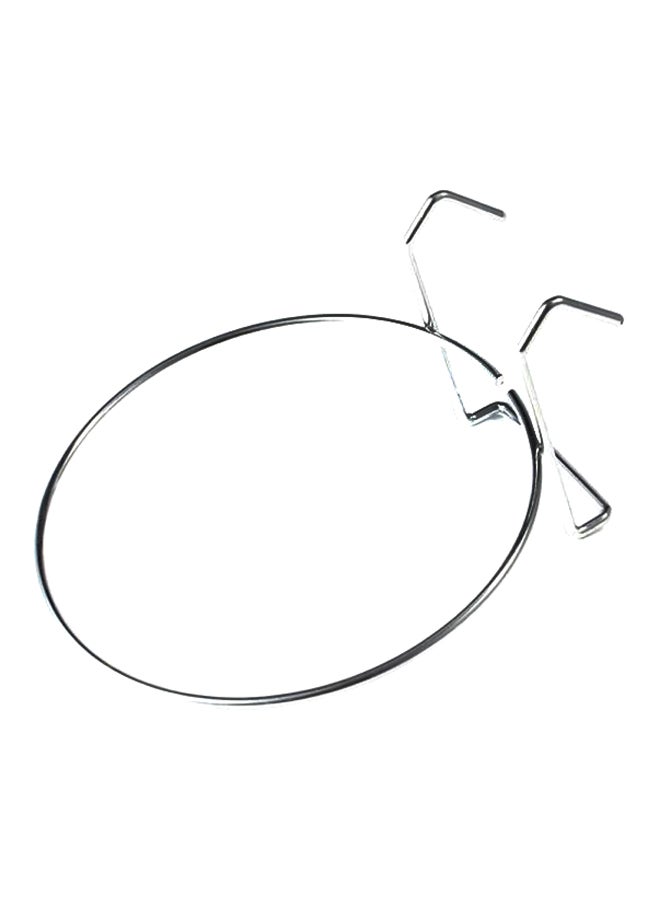 أوتاد سلطانية من الستانلس ستيل للتعليق لتغذية الحيوانات الأليفة فضي M - Image 2