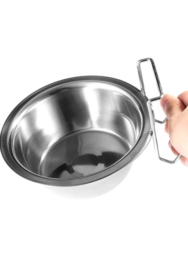 أوتاد سلطانية من الستانلس ستيل للتعليق لتغذية الحيوانات الأليفة فضي M - Image 3