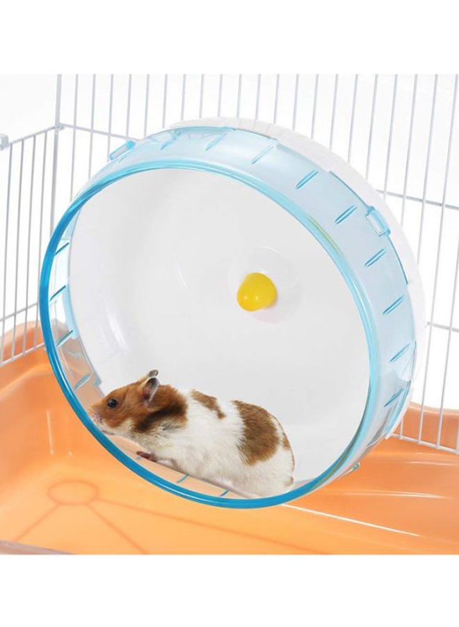 ANSELF - Hamster Rat Exercise Wheel Blue/Clear - Image 1
