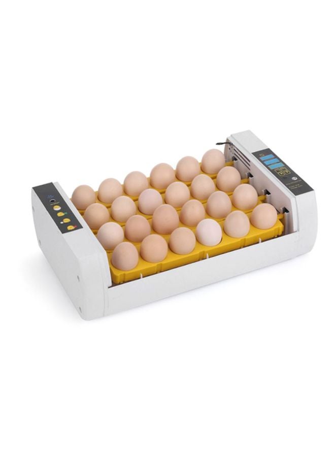 24-Eggs Automatic Egg Incubator Clear/White