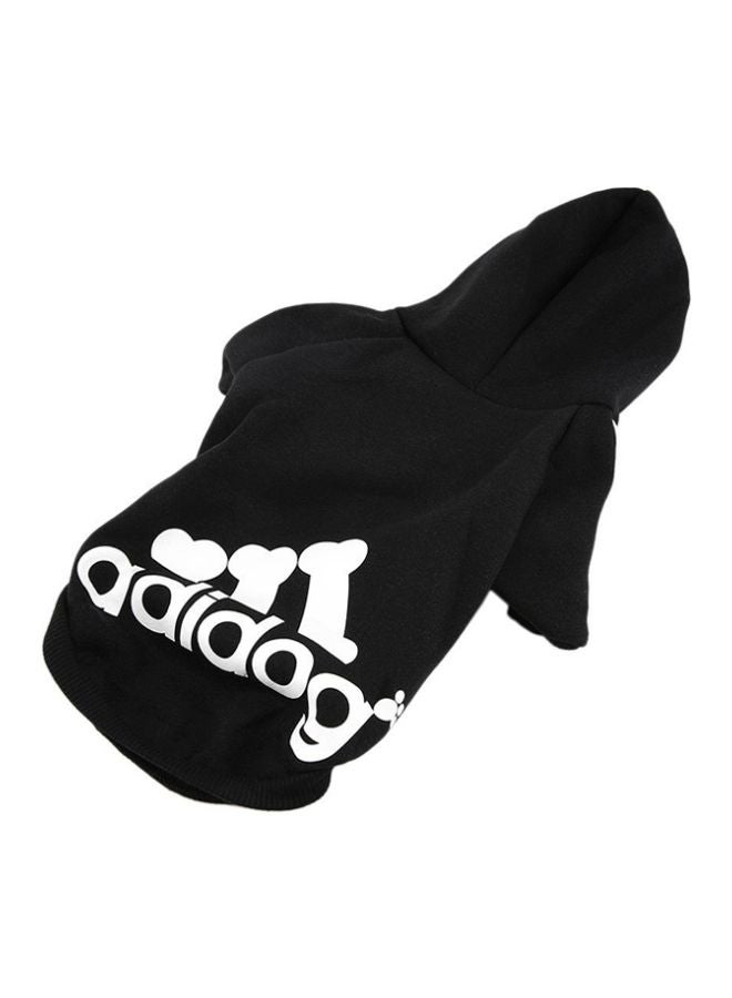 OUTAD Winter Autumn Coat With Hoodie Black L  - Image 4