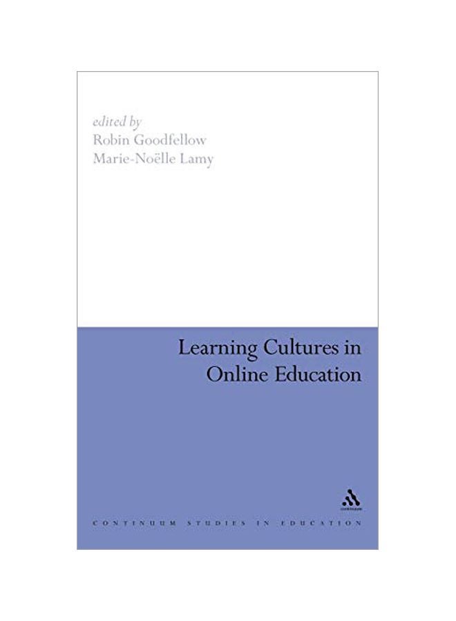 Learning Cultures In Online Education hardcover english - 06 Mar 2009 