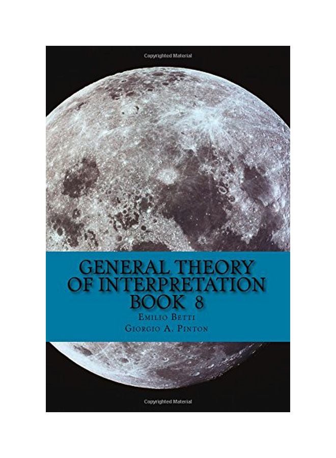 General Theory Of Interpretation paperback english - 10 Sep 2017 
