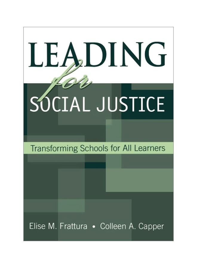null - Leading For Social Justice: Transforming Schools For All Learners Paperback English by Colleen A. Capper - 13 Jun 2007 - Image 1