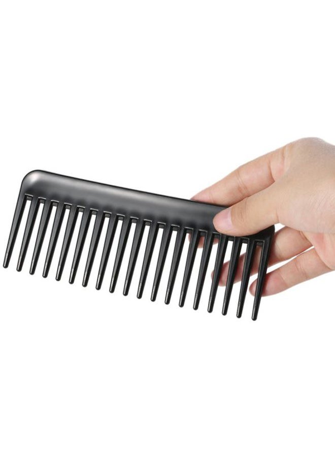 ANSELF Wide Tooth Detangling Hair Comb Black 7.28 x 2.76inch - Image 4
