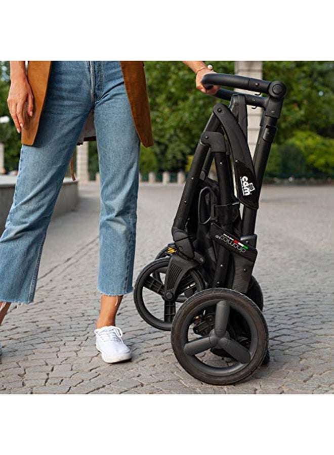 cam - Dinamico Up Stroller Travel System - Grey/Black - Image 1