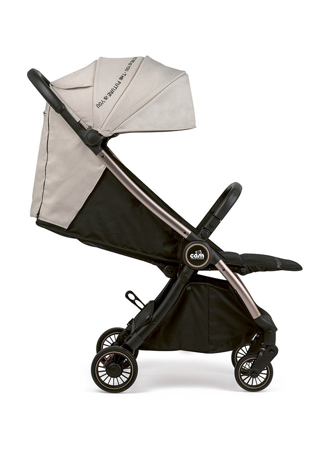 cam Matic Stroller - Beige  - Image 3