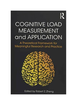 Cognitive Load Measurement And Application paperback english - 04 Dec 2017 - v1594987435/N39140721A_1