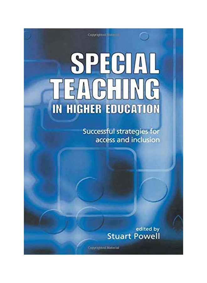 null - Special Teaching In Higher Education: Successful Strategies For Access And Inclusion hardcover english - 01 Mar 2003 - Image 1
