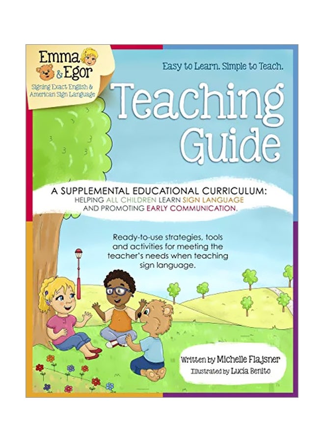 null - Emma And Egor Teaching Guide: A Supplemental Educational Curriculum: Helping All Children Learn Sign Language And Promoting Early Communication paperback english - 06 Feb 2020 - Image 1