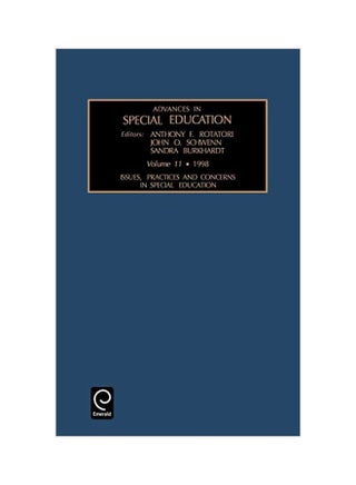 Issues, Practices, And Concerns In Special Education hardcover english - 24 Apr 1998 - v1594987488/N39140947A_1