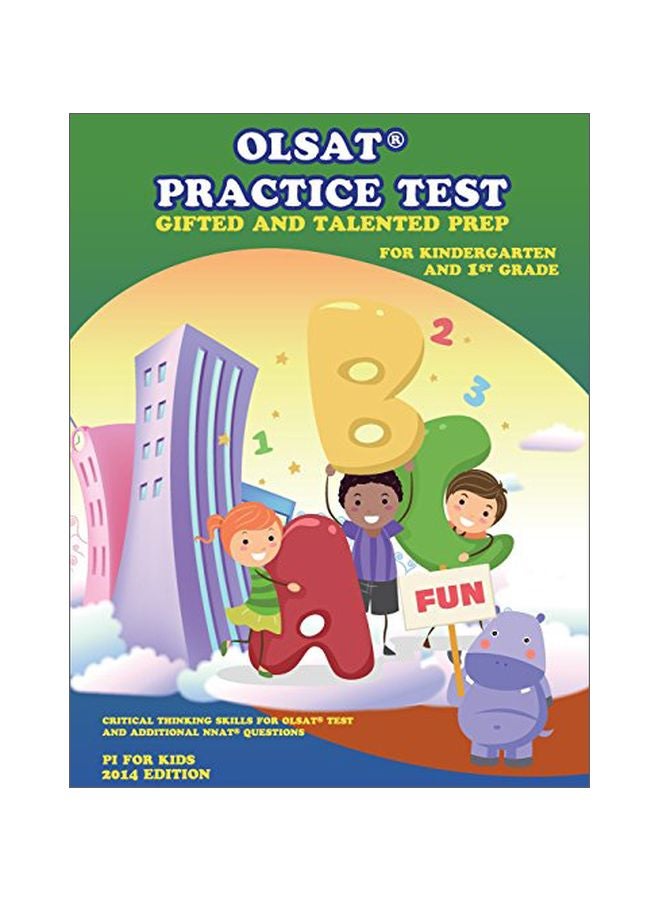 OLSAT Practice Test Gifted And Talented Prep For Kindergarten And 1st Grade paperback english - 01 Aug 2014