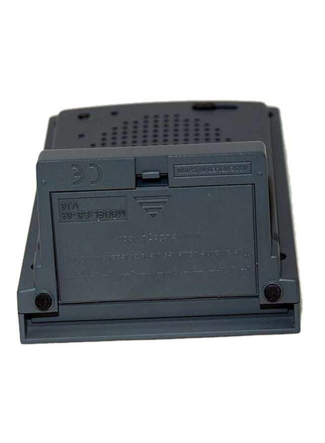 الفجر ساعة منبه مع صوت الأذان رمادي/أسود - Image 3