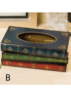 Sharpdo Vintage Book Style Napkin Holder Multicolour  - Image 3