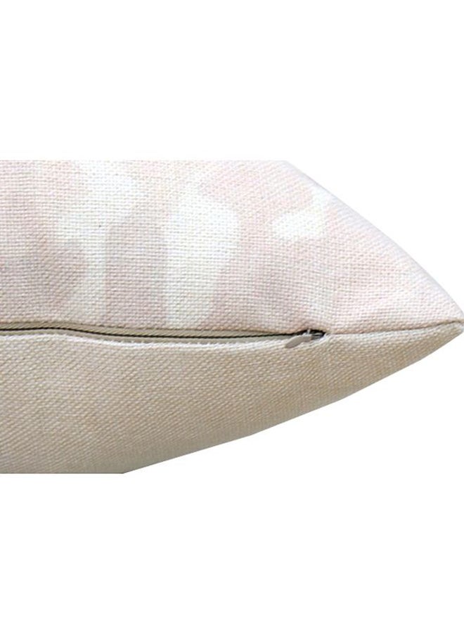 شاربدو وسادة مربعة بنقش مطبوع متعدد الألوان - Image 3