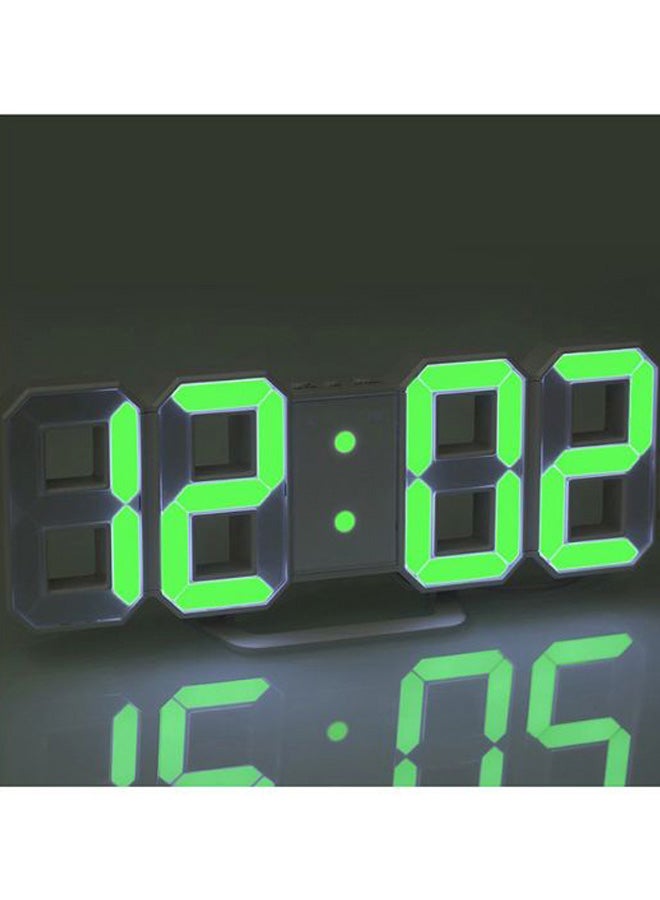 OUTAD - Modern Design Large Size Digital LED Wall Clock White - Image 1