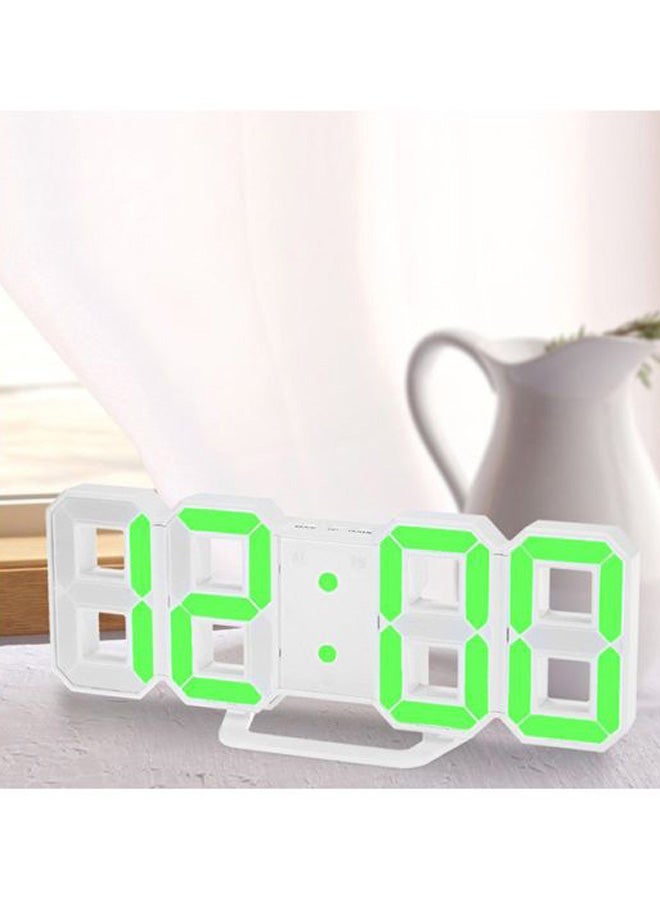 OUTAD - Modern Design Large Size Digital LED Wall Clock White - Image 1