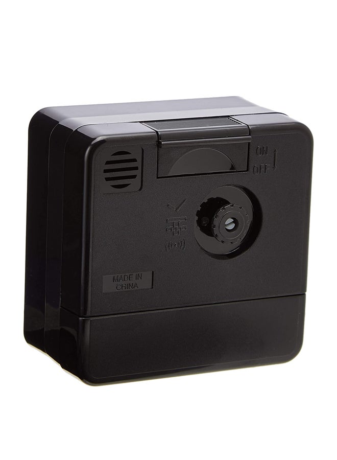 CASIO - Multi Function Analog Alarm Clock Black 5.7×5.7×3.3cm - Image 1