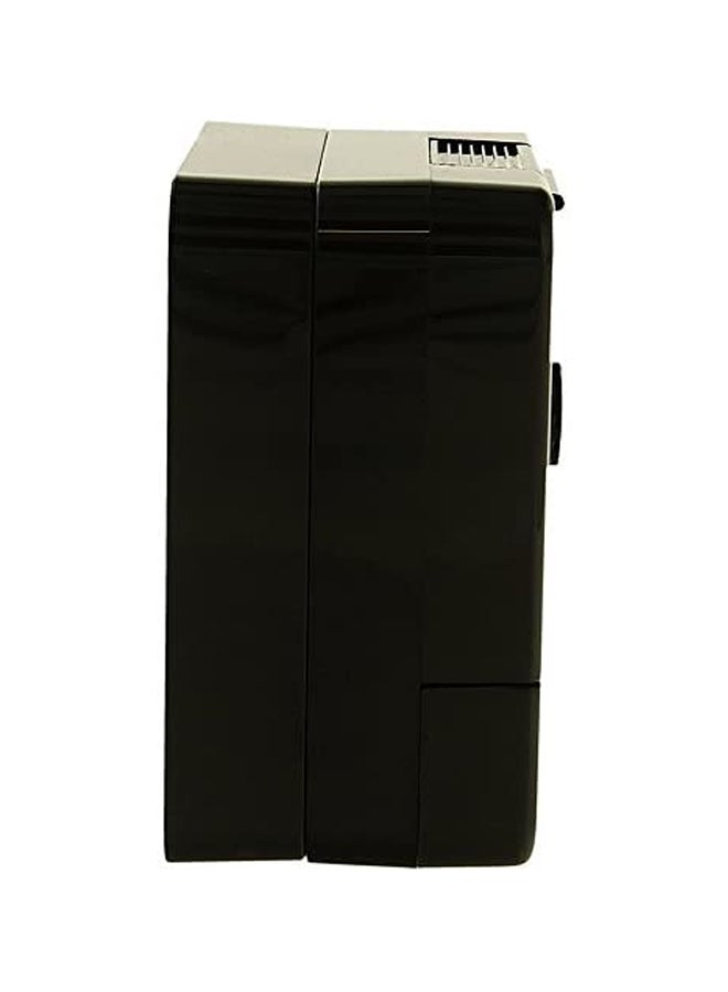 CASIO - Multi Function Analog Alarm Clock Black 5.7×5.7×3.3cm - Image 1