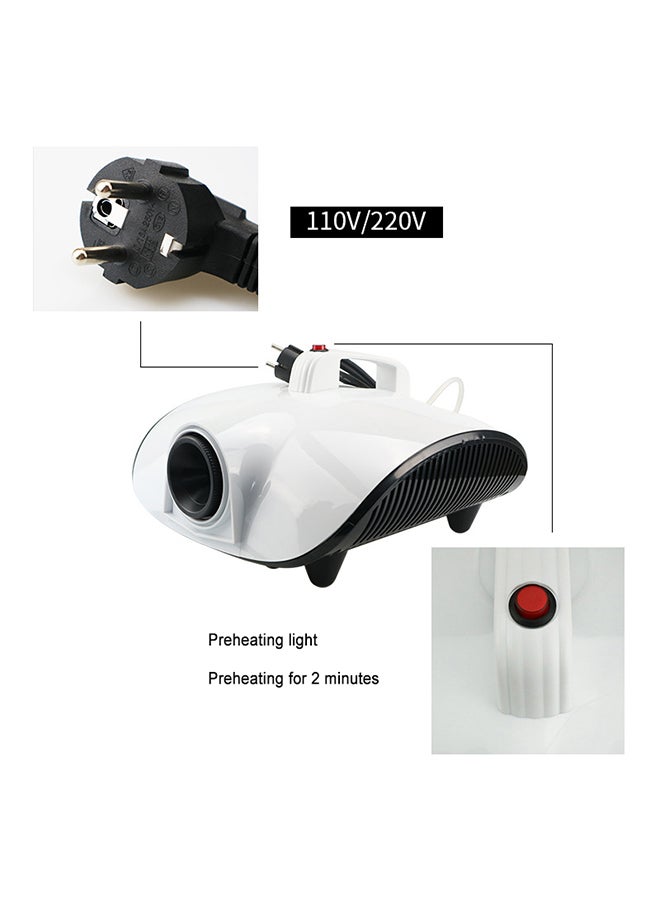 ماكينة تعقيم بالضباب المطهر . أبيض/ أسود 32 x 19سم - Image 2