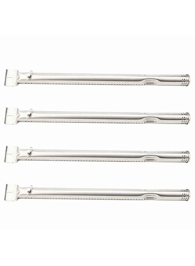 Generic - 4-Piece Pipe Burner Set Silver - Image 1